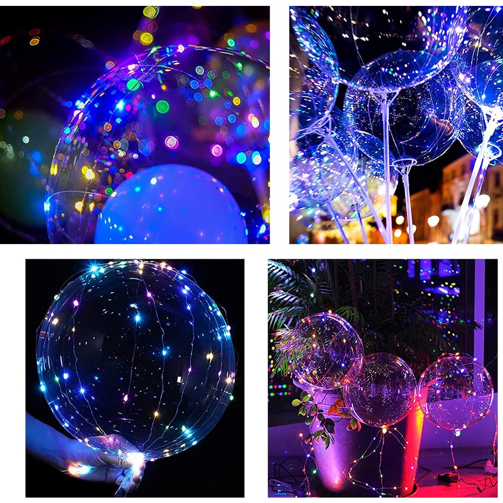 Balão Para Festa Led Bubble 60cm Casamento Aniversario | Shopee Brasil