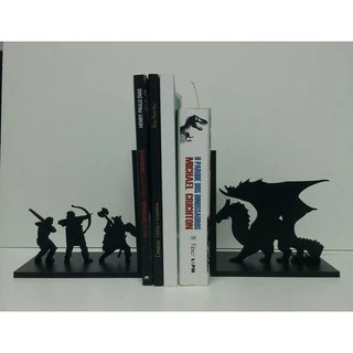 Dragão Medieval Aparador de Livros e Cds