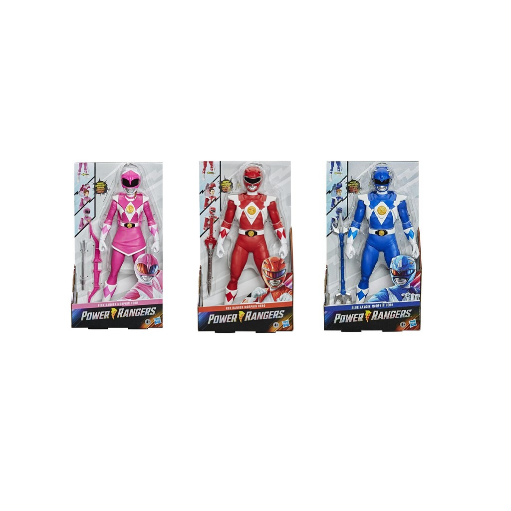 Boneco Power Rangers 30 Cm Articulado com acessórios Original da Hasbro ...