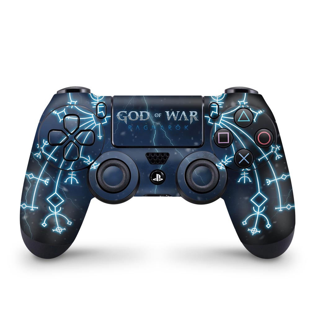 Skin Ps5 God Of War Ragnarok Adesivo Versão Com Disco - Escorrega