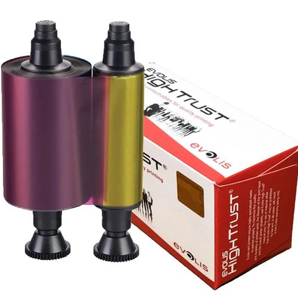 Ribbon Evolis YMCKO R3011 Nacional * 200 Impressões | Shopee Brasil