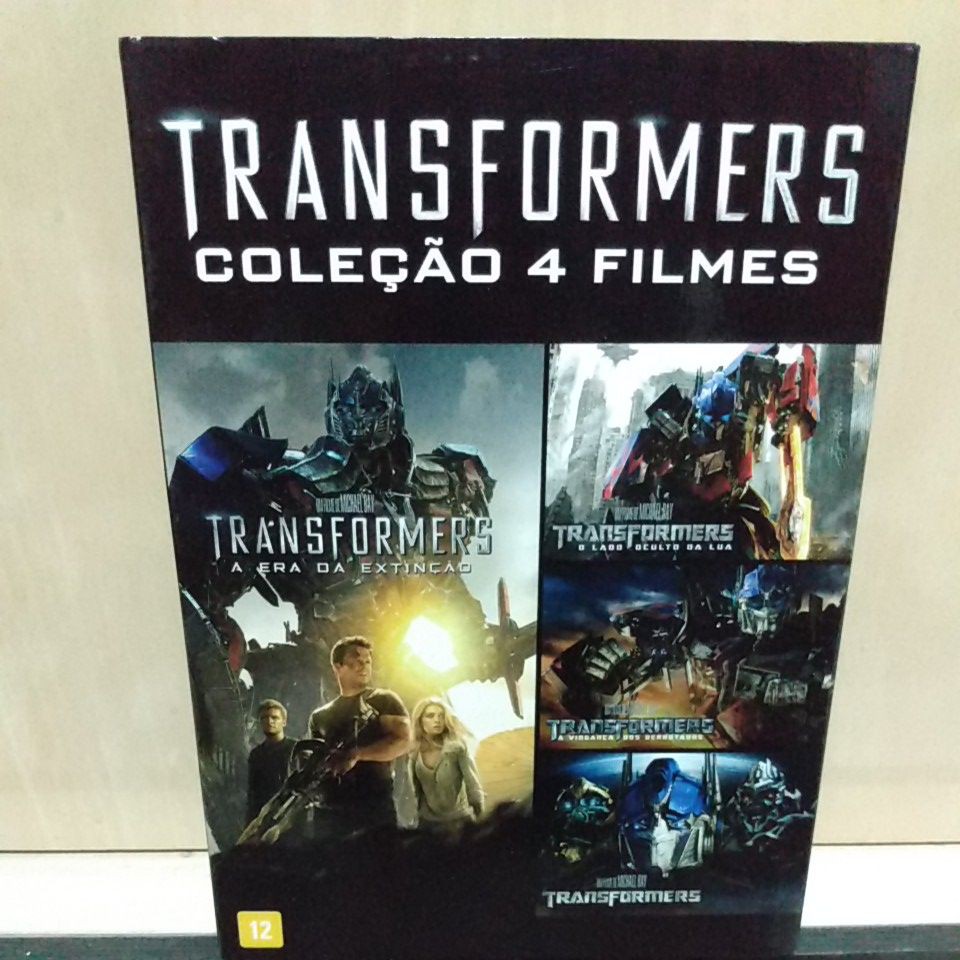 Coleção Dvds Filmes - Transformers