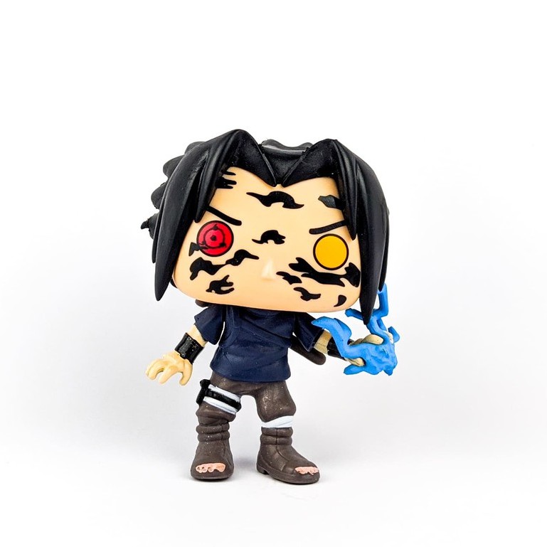 Boneco Naruto Shippudem Sasuke Uchiha Clássico Colecionável