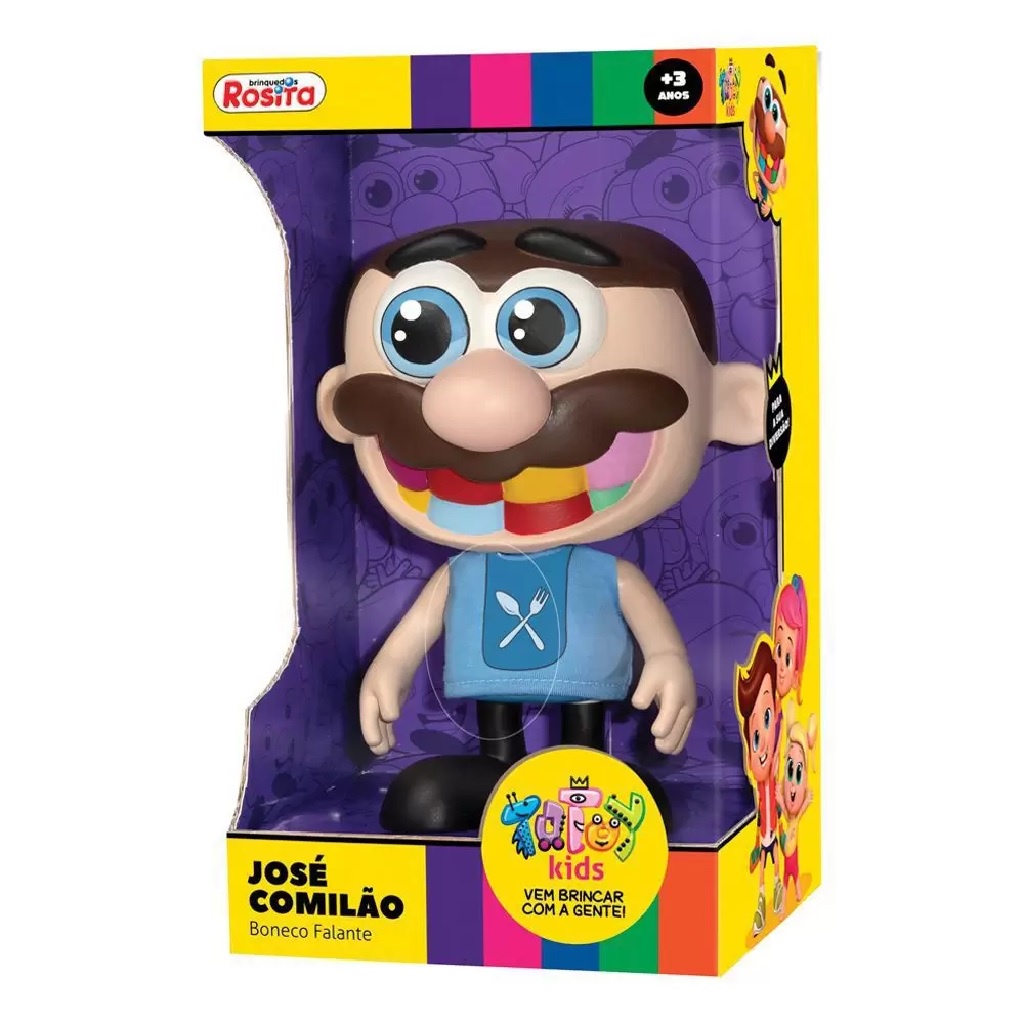 Boneco Totoykids José Comilão 1105 - Rosita | Shopee Brasil