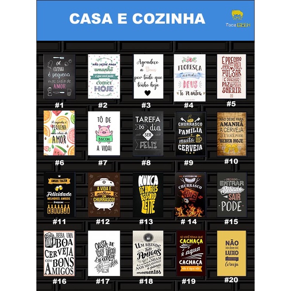 placas decorativas com frases em Promoção na Shopee Brasil 2023