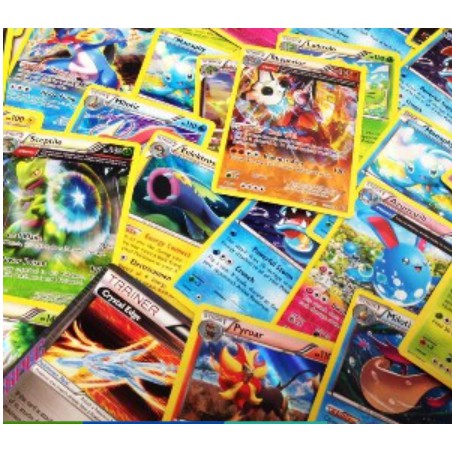 Lote Pack 50 Cartas Pokémon RARAS Copag Original - Ri Happy