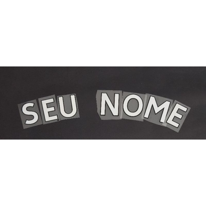 Personalização Nome Fonte Campeonato Inglês