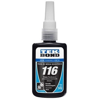 Adesivo Trava Roscas 116 50g - Tekbond