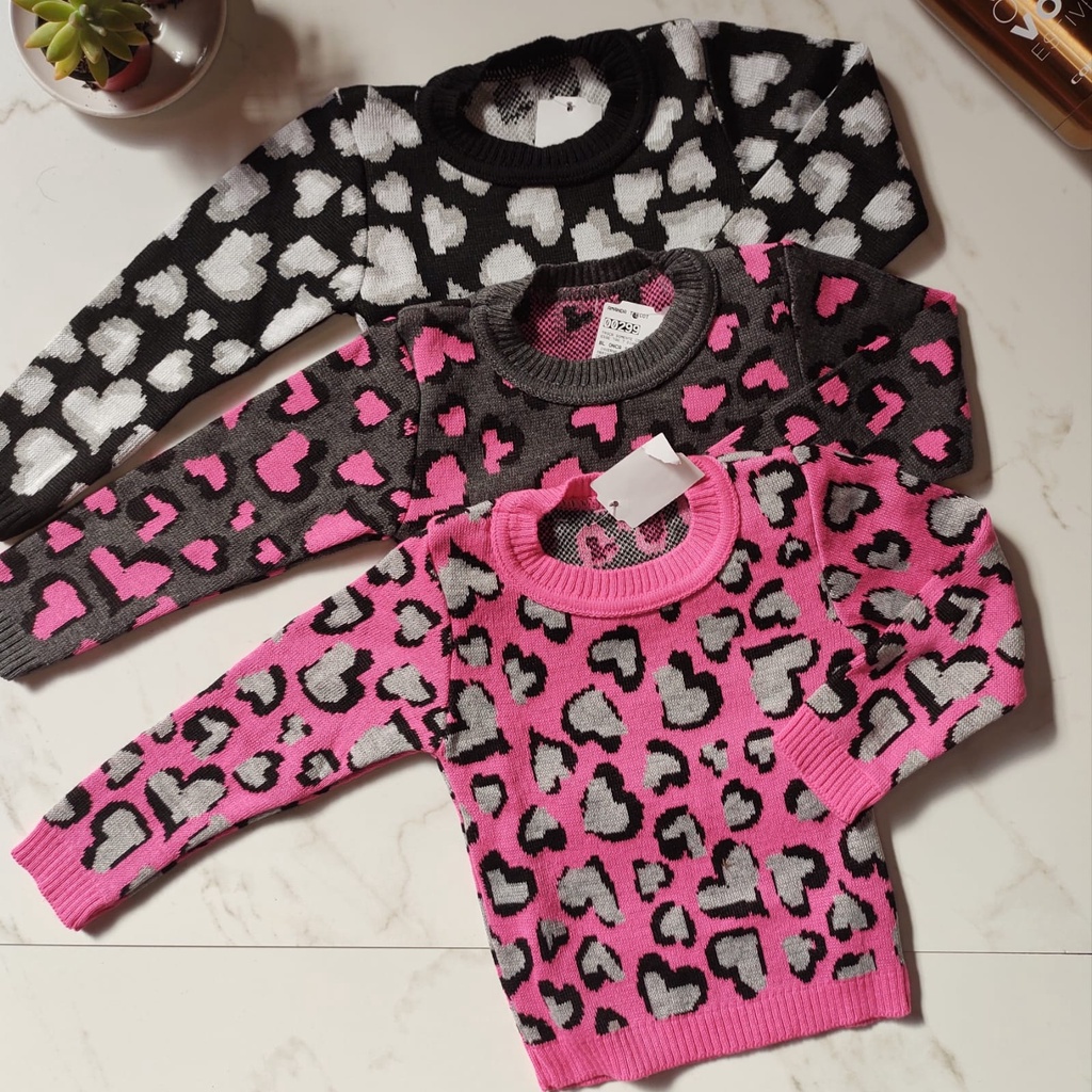 Sueter feminino hot sale infantil