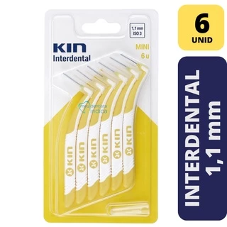 Escova Interdental KIN - MINI 1,1 MM - 6 unidades