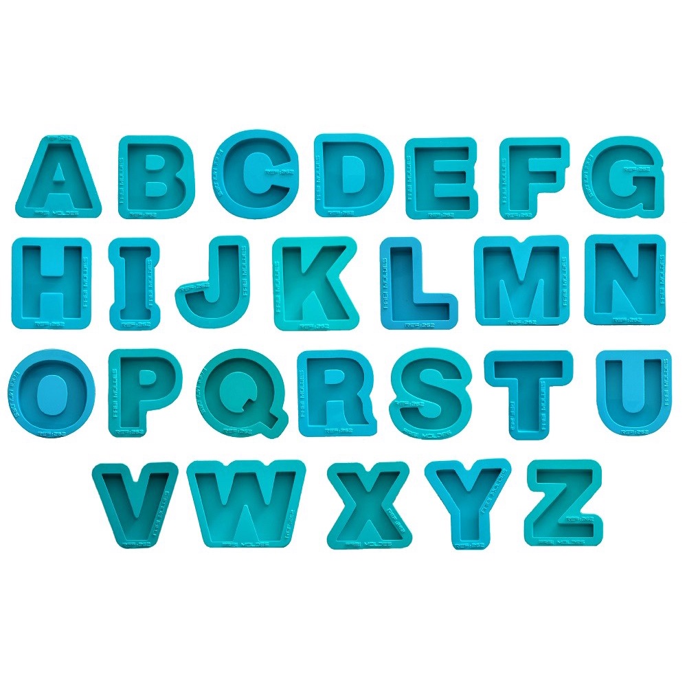 Molde de Letras Maiúsculas Anja Eliane - pequeno  Moldes de letras, Molde  de letras grandes, Letras do alfabeto para impressão