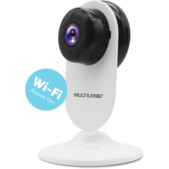 Câmera Interna Inteligente HD Wi-Fi Multilaser Liv SE223 | Shopee Brasil