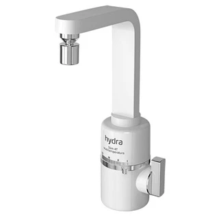 Torneira Eletrica Parede Slim 4t 5500w 220v Hydra Branca