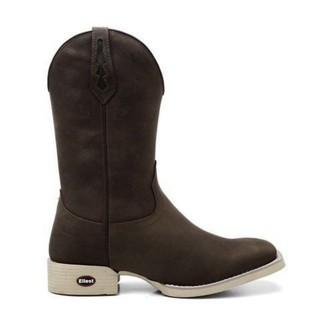 Bota Texana Masculina Couro Tabapuã Marrom Country 7mboots