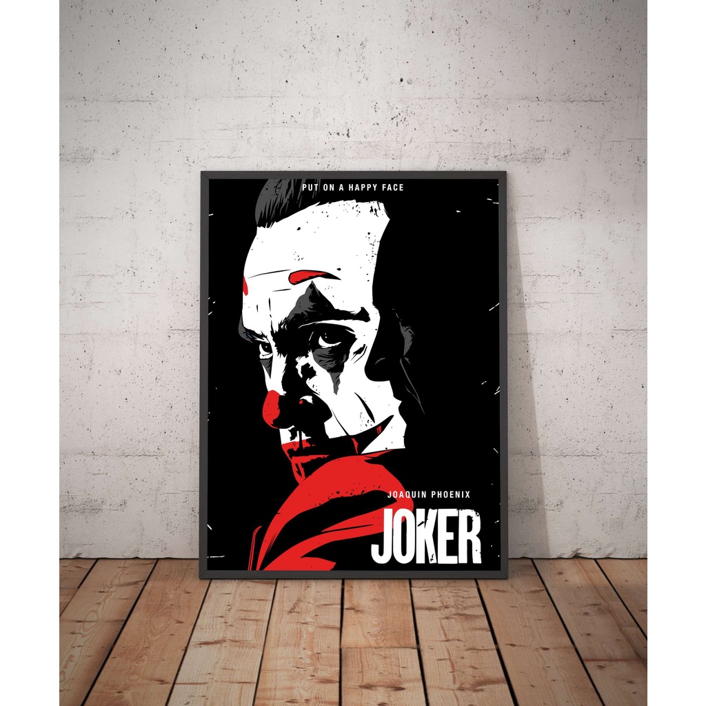 Quadro Decorativo Joker Coringa Filme Cavaleiro Das Trevas