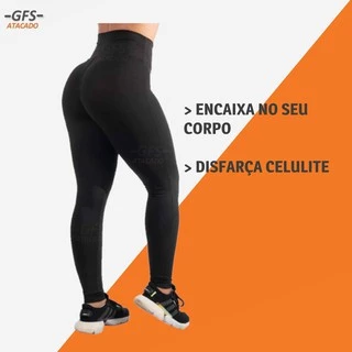 Legg Feminina Suplex Liso - Calça Super conforto