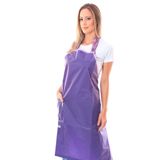 Avental para Banho e Tosa Pet Med Roxo