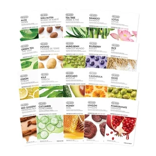 the face shop real nature facial mask 1pcs em Oferta na Shopee