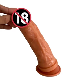 Pinto de Borracha Com Ventosa 19X4 Silicone Kong Sex Shop