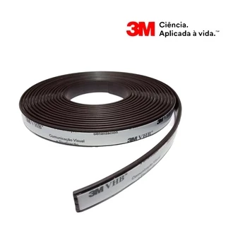Fita Magnetica Perfil Magnetico Imã Flexivel Para Artesanato e Tela Mosqueteira Com Adesivo 3M