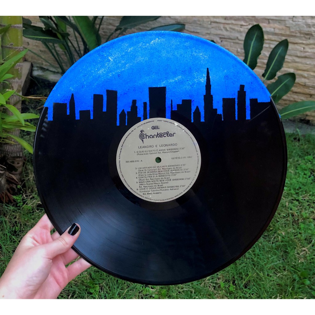discos de vinil personalizados simples