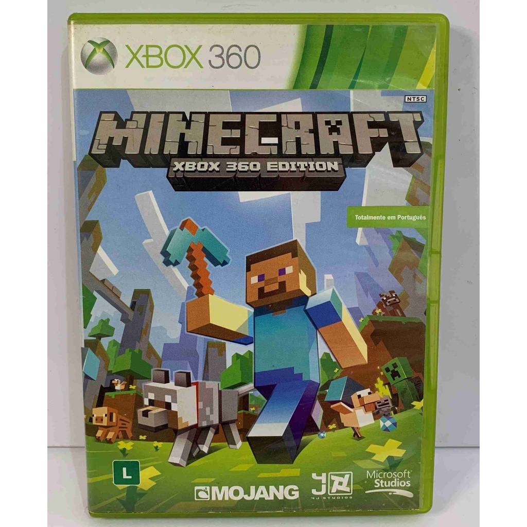 Jogo Minecraft Xbox 360, original