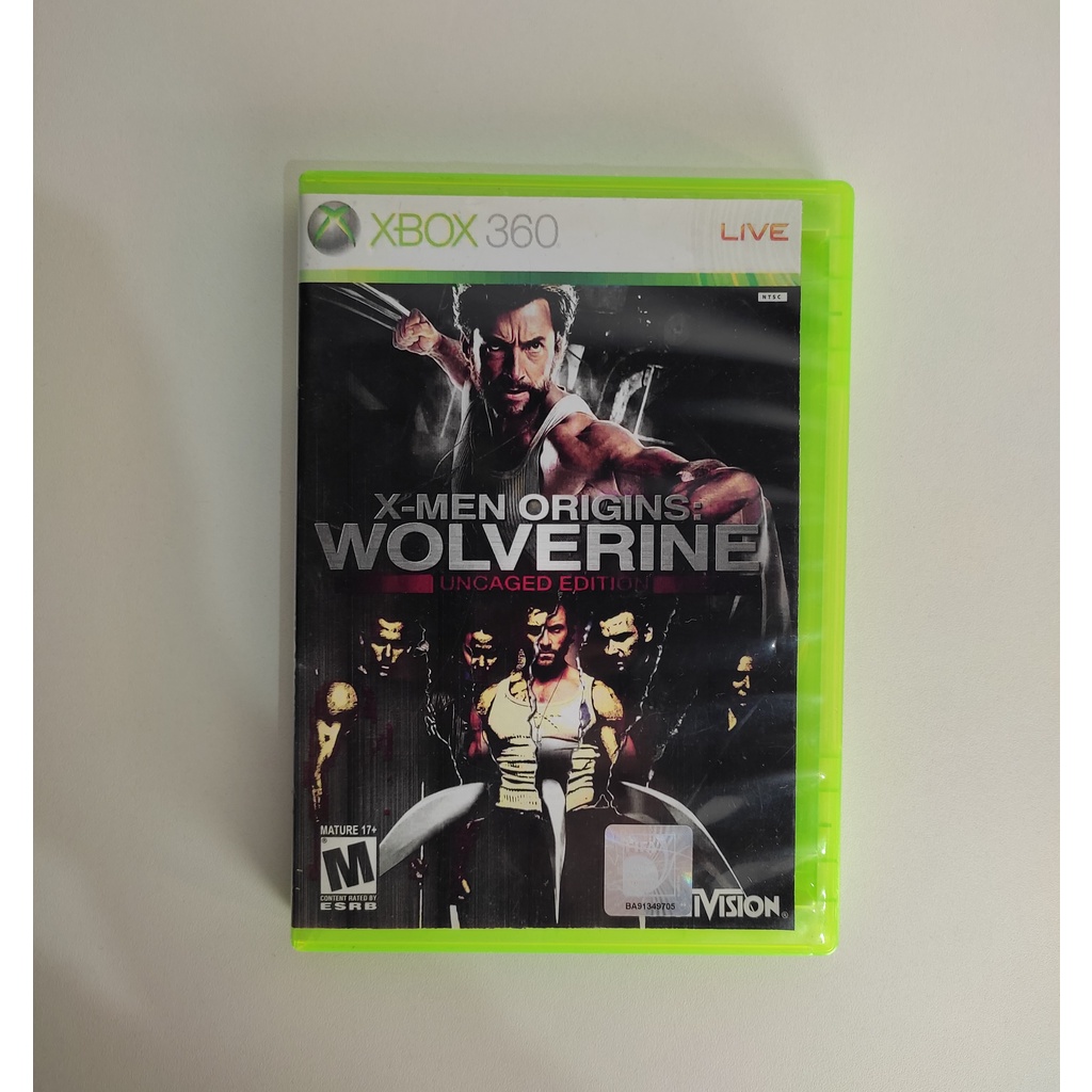 【正規品直輸入】 Origins X-men Wolverine Brasil Shopee | 360 Xbox Edition Uncaged アクション