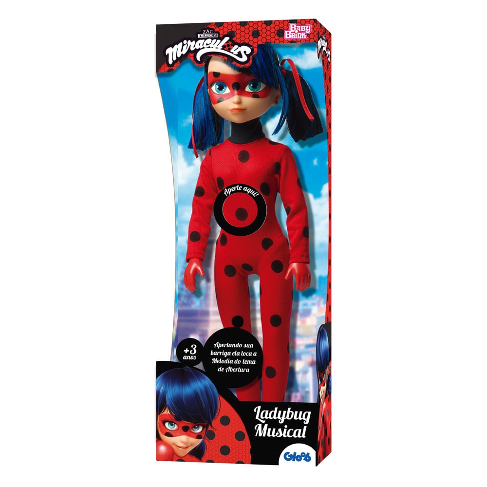 HaoYunLai Anime Miraculous Ladybug Action Figure Bolsa de pelúcia pingente  boneca brinquedo decoração de casa