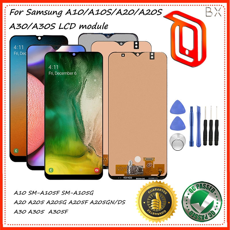 LCD TELA Para Samsung Galaxy A10 A10S A20 A20S A30 A30S Screen Display Substituição Digitador Assembléia Peças De Reparo