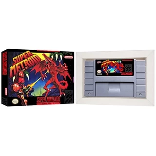 Super Metroid Cartucho de Super Nintendo com Caixa e Berco snes