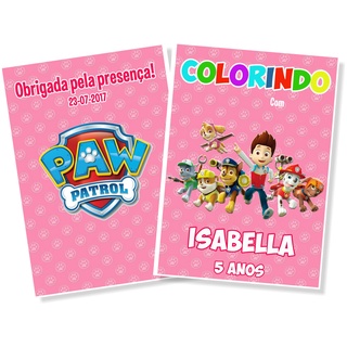 Revista Colorindo Patrulha Canina - 10x15cm