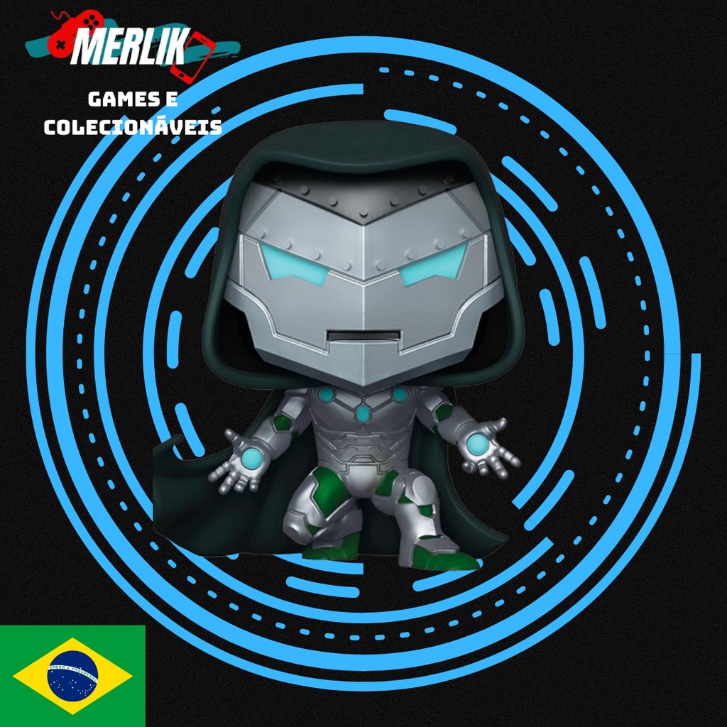 FUNKO POP MARVEL EXCLUSIVE - INFAMOUS IRON MAN 677 (GLOWS IN THE DARK)