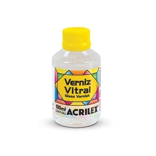 Verniz Vitral Acrilex 100ml - Incolor / Clareador