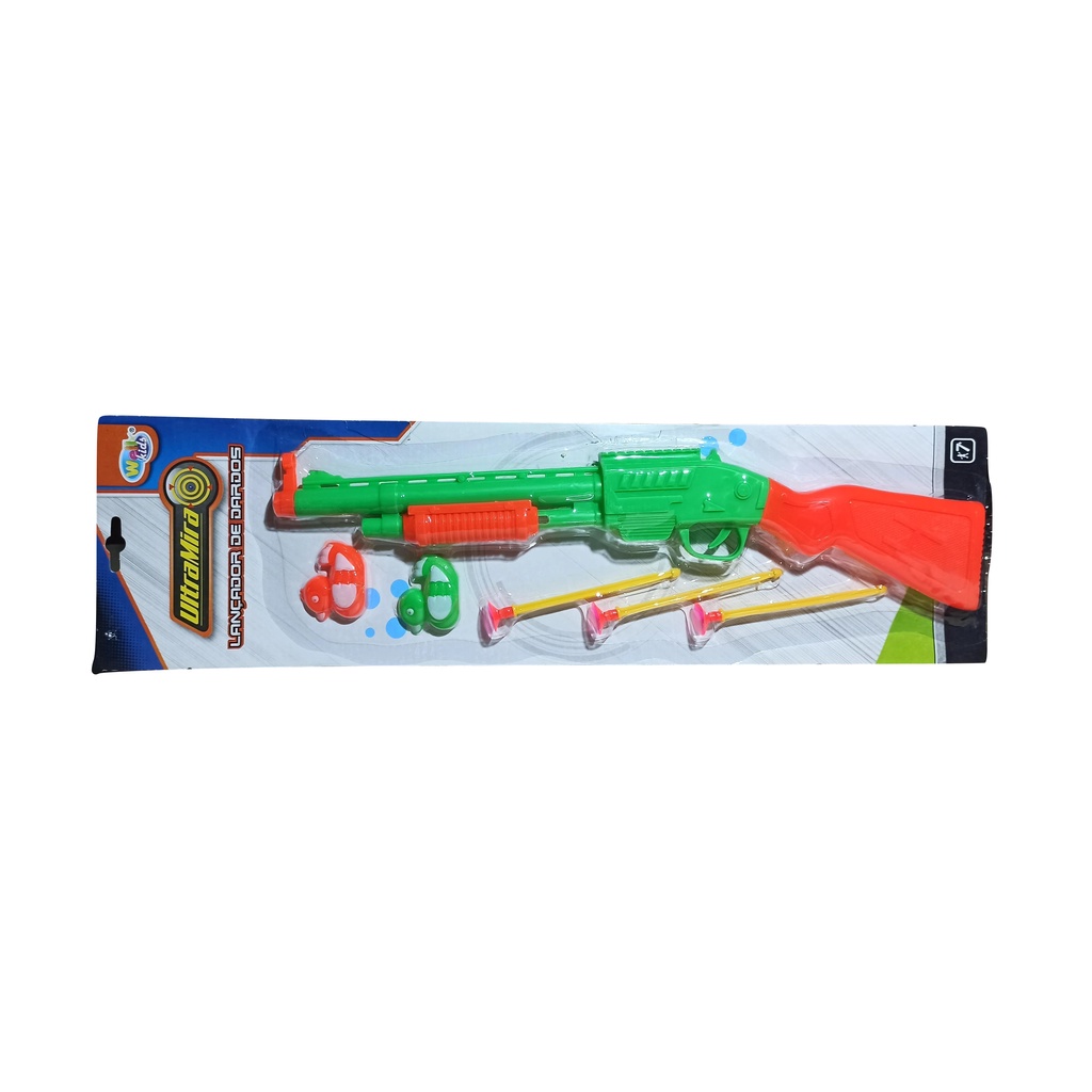 Arma Nerf Pistola + Colete + Pulseira + 30 Dardos - Mod18