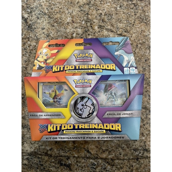 Kit do Treinador – Pikachu Mascarada e Saicune - Flow Games