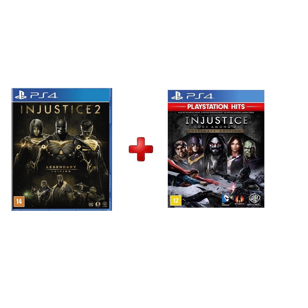 Jogo Injustice Gods Among Us PS Hits - Ps4