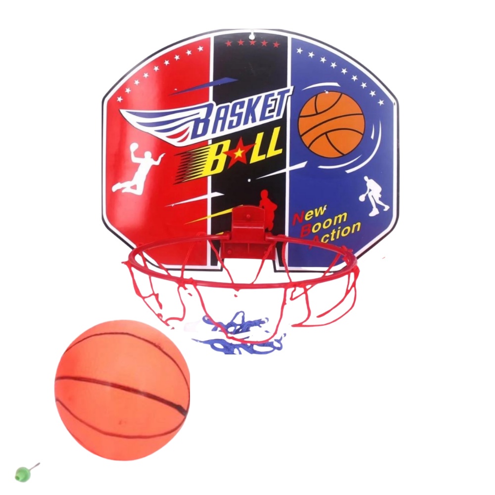 Mini Cesta Basquete Tabela Bola Pendurar Quarto Porta Parede Aro ...