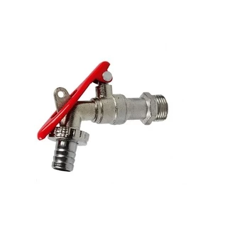 Torneira de Esfera Porta Cadeado 1/2 Metal 