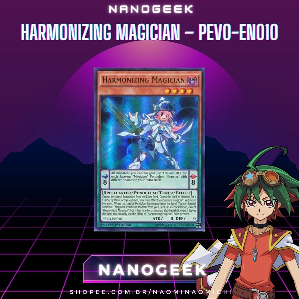 Harmonizing Magician – PEVO-EN010 – Ultra Rara – Yu-Gi-Oh! — Português ...