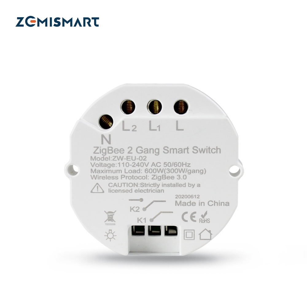 Zigbee 3.0 Interruptor Wi-Fi DIY Luz Inteligente Mini Módulo Disjuntor ...