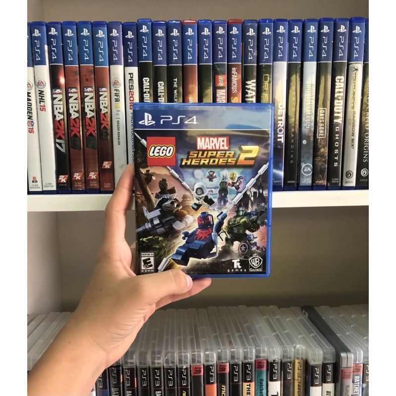 Jogo Infantil para PS4 Lego Marvel Super Heroes 2 - Mídia física original  usado em perfeito estado