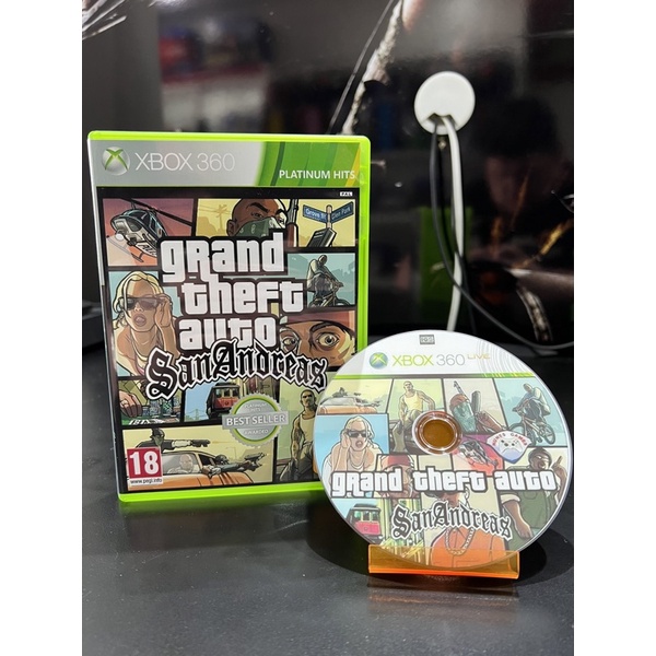 Jogo Xbox 360 Gta San Andreas Dvd LT 3.0 - Desbloqueado