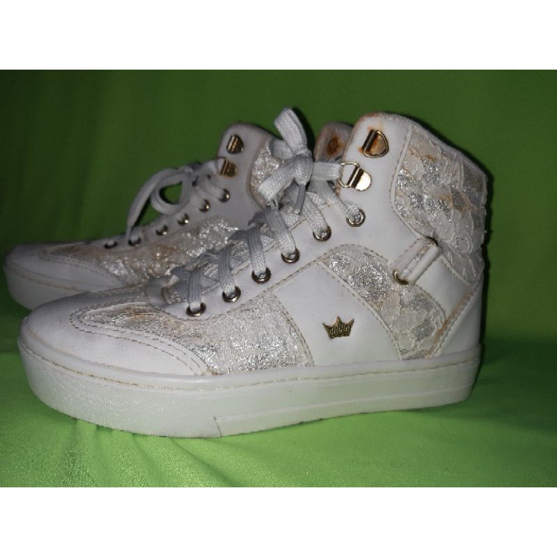 Tenis cano alto sales logus feminino