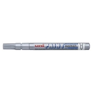 Caneta Marcador Permanente UNI PAINT MARKER PX-21 PRATA Traço 0.8 a 1.2 mm