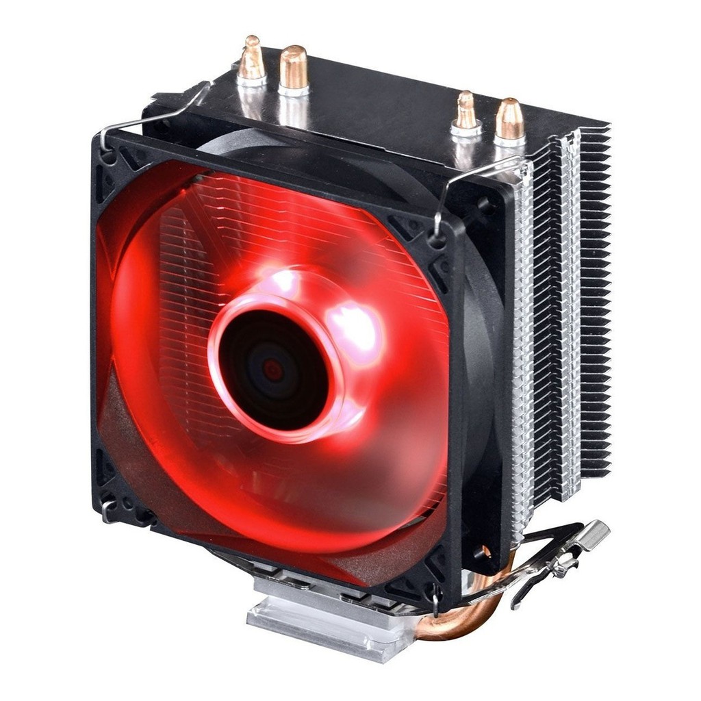 Cooler Processador Pcyes Zero K Z2 Led Vermelho P/ CPU Intel LGA