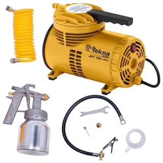 Compressor de Ar Direto 40 PSI 1/4 HP com Kit BIVOLT CD12151BK TEKNA