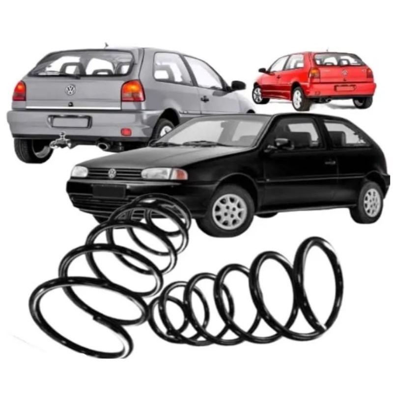 par de mola Dianteira Gol G2 original 1995 até 2001 | Shopee Brasil