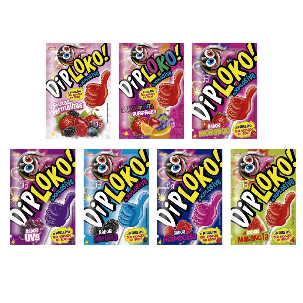 PIRULITO EXPLOSIVE DIP LOKO 11G (Display com 15 unidades) | Shopee Brasil