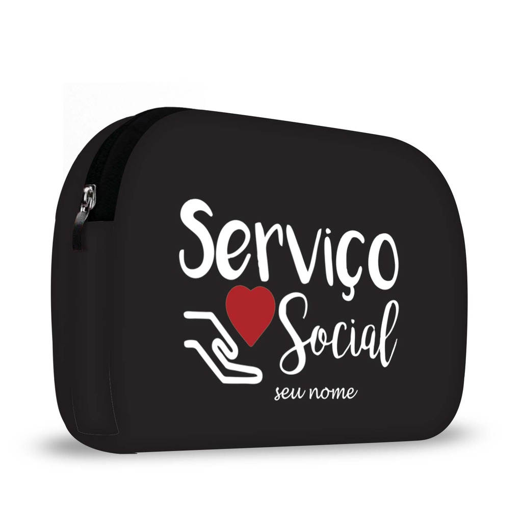 Super Frasqueira Nécessaire Bolsa Feminina - Serviço Social ...