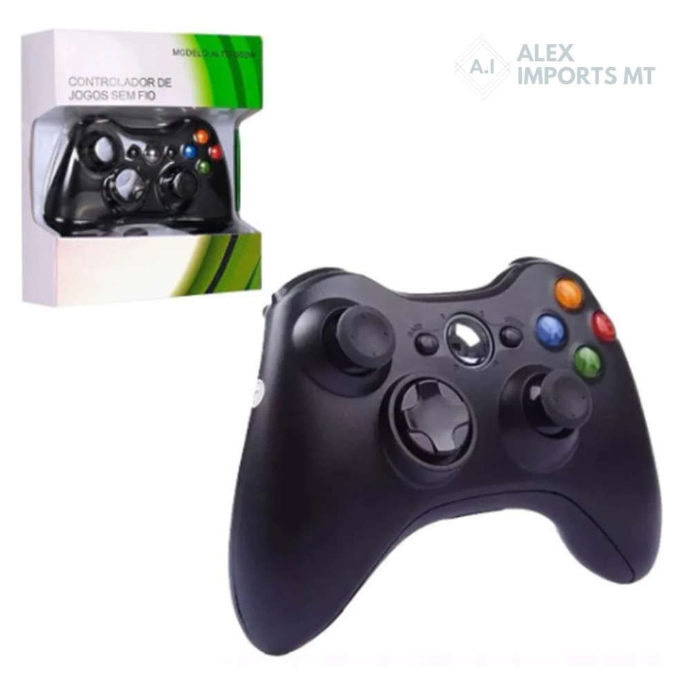 Controle Altomex Sem Fio Alto 360w Xbox 360 Controli Jogo Shopee Brasil